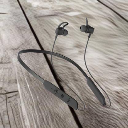 PARADISEECOM Bluetooth Headset Neckband with mic BT-Max 30H Playtime & Calling VibrationQ323 Bluetooth