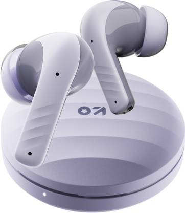 GOBOULT W35 with 48 Hrs Battery Life,4 Mic ENC, Wavy Shell Design, Made in India, 5.4v Bluetooth