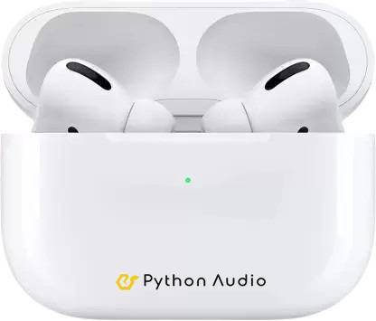 python Audio PyPods IPX7 Waterproof, TWS, Super Bass, Fast Charging, Buds with Touch Control Bluetooth