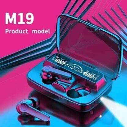 GUGGU VP_M19_36Earbuds: 280H Playback + Headphones with Power Bank Bluetooth Gaming