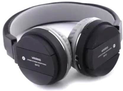 GUGGU 209 SH12 Headset Super Extra Bass Bluetooth Headset (Furious On the Ear) Bluetooth