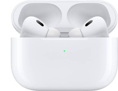 Techio AirPods Pro(2nd generation)with MagSafe Case(USB-C)Bluetooth(WhiteTrue Wireless) Bluetooth