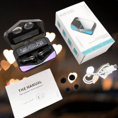 GUGGU M28_RL_Wireless Earbuds TWS Bluetooth Gaming Monster Earphones Touch Control70 Bluetooth Gaming