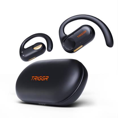 TRIGGR Ergobuds 1 OWS with FocalWave Tech, 48Hr Battery, Quad Mic ENC, Rapid Pair, v5.4 Bluetooth (Black, True Wireless) deal from flipkart