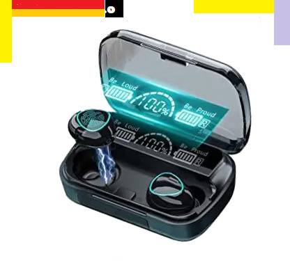 Bashaam Y2823_M10 MAX 4HRS PLAYBACK HEADSET BLACK (PACK OF 1) Bluetooth Gaming