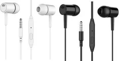 RALGAUT Normal Earphone for Mobile with 3.5 mm Jack(Pack of 2) Wired