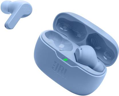 JBL Vibe Beam TWS, 32Hr Playtime, IP54, Smart Ambient & TalkThru Mode Bluetooth