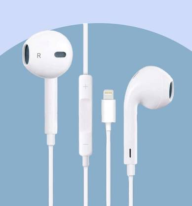 Tryexx iPhone Lightning Connector Earphones | Wired In-Ear Headphones with Mic Bluetooth & Wired