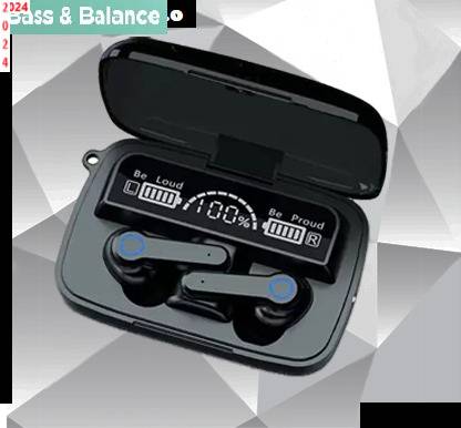 Bashaam A1402 M10(Wireless Earbuds)1200mAh Battery True Wireless Earphones Bluetooth -72 Bluetooth