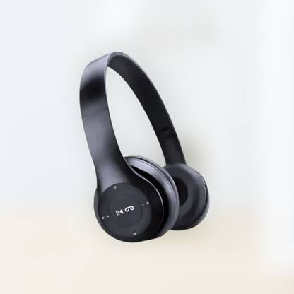 AIZINA Popular Bluetooth Headset with Microphone for Music, Gaming, & Calls. Bluetooth & Wired