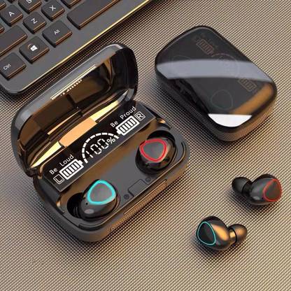 Seashot M10 Earbuds buds 5.2 Earbuds , Headphones with Power Bank Bluetooth Headset Bluetooth
