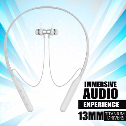 XEWISS Behind The Neck Wireless Bluetooth Neckband Headset with V5.0 Flexible Bluetooth Gaming