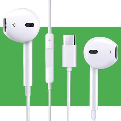 Bxeno Type C Handsfree with Mic for TECNO POVA 5 Pro 5G/Pova 6 Pro 5G/Spark 10 5G[11] Wired