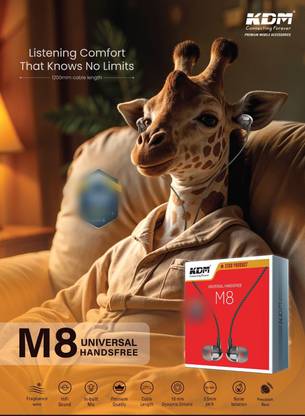 KDM UNIVERSAL EARPHONE Wired
