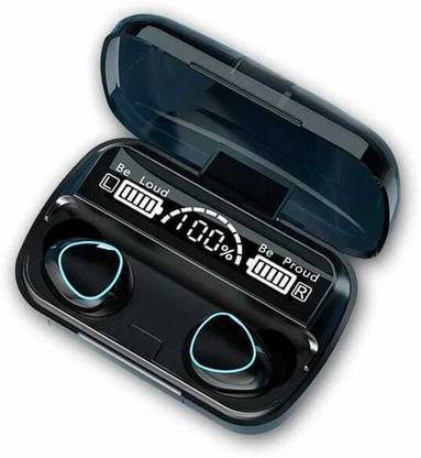 Lookar Earbuds with 280H Playtime, with Power Bank Bluetooth Headset (Black ) Bluetooth