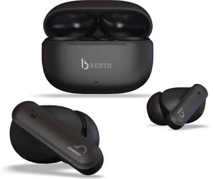 BERTH Gravity Earbuds With ANC 30db, 60H Playtime,10mm Drivers, Low Latency Bluetooth