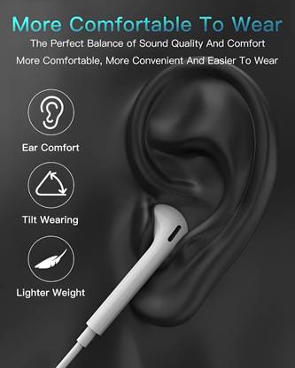 Muvit Lightning Wired in-Ear Stereo Headphones Wired