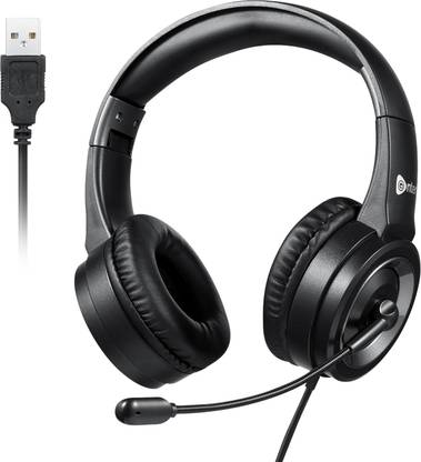 Enter USB HEADPHONE WITH MIC EASYTALK Wired Gaming