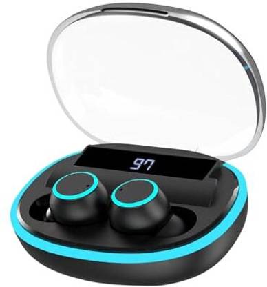 riviera R014 Earbuds with 20H Music Playtime 5.3 Bluetooth, Earbuds with Built-in Mic Bluetooth