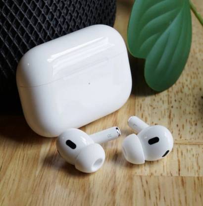 abhi AirPod Pro 2 With Wireless Charging Case, ANC Bluetooth (White, True Wireless) Bluetooth