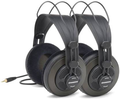 SAMSON SR850 2-Pack Semi-Open Studio Wired Gaming