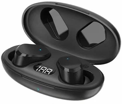 MOOZMOB Latest Edition TWS T18 Earbuds Wireless Headphone with LED Charging Display Bluetooth