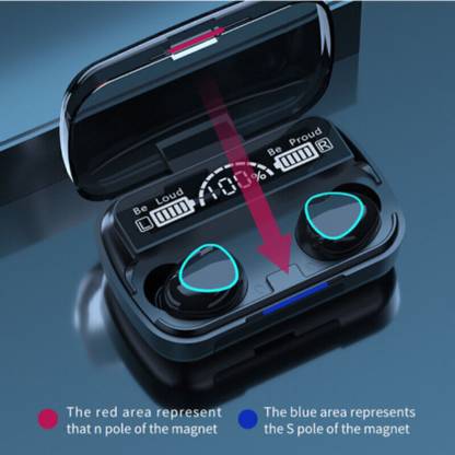 Clairbell 73v_M10 Wireless Noise-Cancelling Earbuds: Bluetooth, AI Touch, 280H Playtime Bluetooth