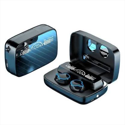 Jeevan jyoti agency Brand New Wireless Earbuds M9 TWS BT5.1 Headphones HiFi Sound,black Bluetooth