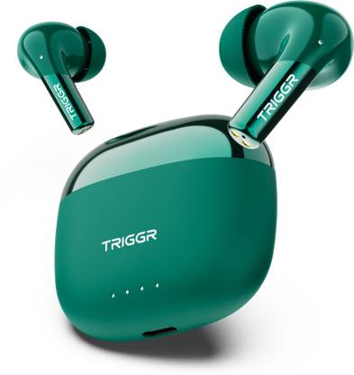 TRIGGR Opus with Latest BT v6.0, Dual Pairing, Chrome Lid, Rubber Finish, 40Hr Playtime Bluetooth