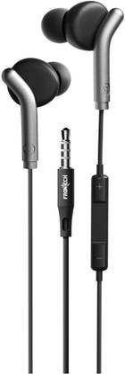 Frontech EF-0081BLK Earphone Deep Bass HD Audio | 3.5mm | For Call & Music Wired Headset Wired