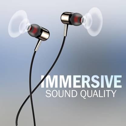 EARBASS WINNERNICE B12 4D Dual Driver, Gaming Wired Headphones with & Noise Cancelling Wired