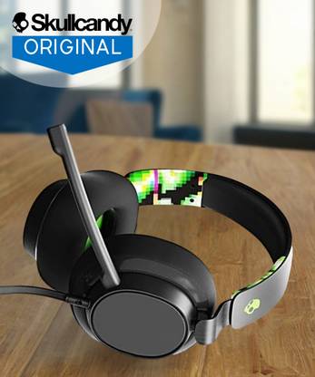 Skullcandy SLYR XBOX for PC, Playstation, PS4, PS5, Xbox, Nintendo Switch Wired Gaming