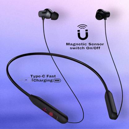 TWS Wireless Ultra Bass Edition Headphone With Magnetic On Off Anc Enc Earphone_QB Bluetooth & Wired