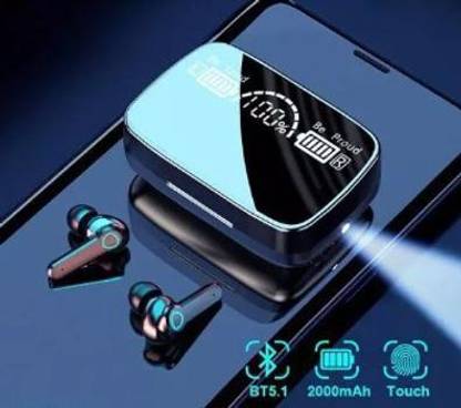 MASOORI M19 / M10 / T2 TWS Bluetooth 5.0 Wireless Touch Waterproof Digital Display Bluetooth Gaming