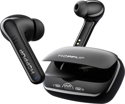 HOPPUP AirDoze Grand Pro with Power Bank Function, 200 Hrs Playtime, ENC & Gaming Mode Bluetooth