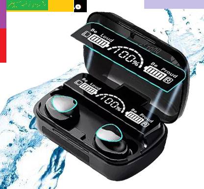 Bashaam K2715_M10 MAX 4HRS PLAYBACK HEADSET BLACK (PACK OF 1) Bluetooth Gaming