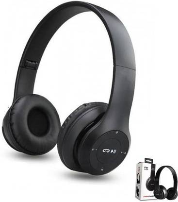 Worricow Low Price X-Bass 3d Wireless Headphone with calling mic Bluetooth