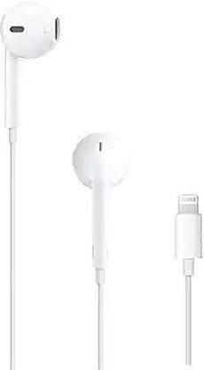 Muvit Lightning Wired Earphone Headphones for iPhone 14 13 12 11 Pro Max X XS 8 Wired