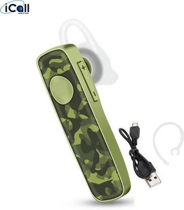 icall Single Ear K1 Bluetooth headset wireless with mic Bluetooth