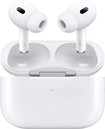SORAK CREATION AirPod Pro 2 With Wireless Charging Case, ANC Bluetooth (White, True Wireless) Bluetooth