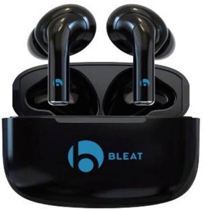BLEAT -Bass,80H battery,Touch,ENC/ANC,Waterproof,Fast charging Earbuds Bluetooth & Wired