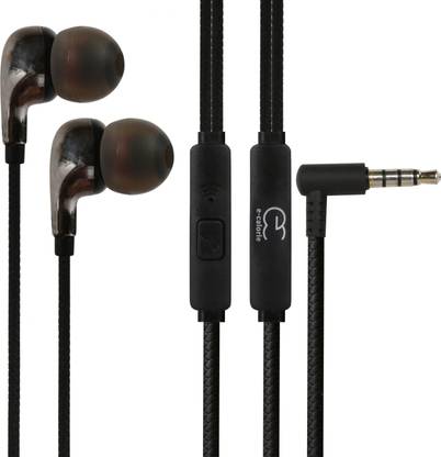 e-calorie In-Ear Sweat-Proof 3.5 mm Wired Earphones (White) Wired