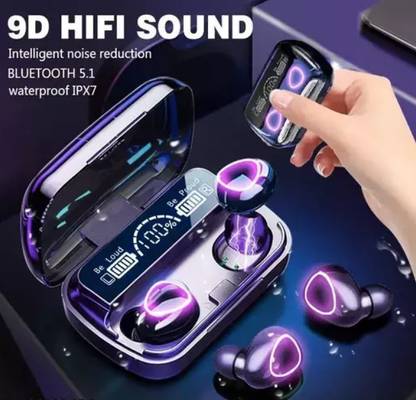 AJFuture M10 Earbuds buds 5.1 Earbuds , Headphones with Power Bank Bluetooth Headset Bluetooth