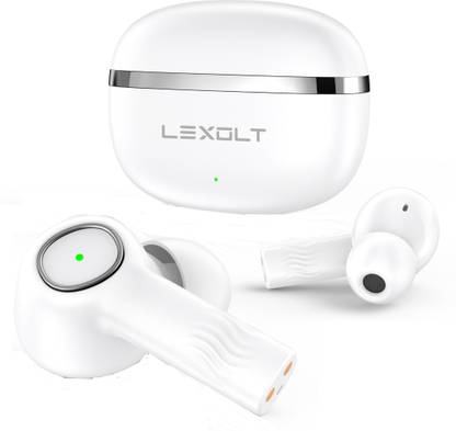 Lexolt 120 Hours Playtime & ENC Crystal Bionic Sound Bluetooth Earbuds Bluetooth