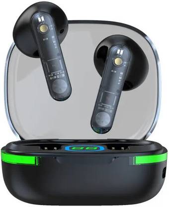 Tunifi LY 90 Earbuds Unbeatable 40H Playtime, ASAP Charge | V5.1 AI Calling Headphone Bluetooth