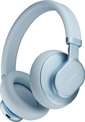 Hammer Bash Max Wireless Over the ear Deep Bass 18hr Playtime Touch Control V5.3 Bluetooth