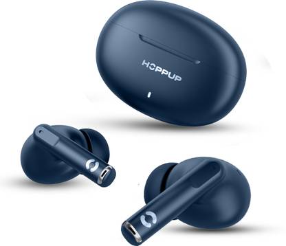 HOPPUP S40 Earbuds with 13MM Drivers, 40H Playtime, Rage Mode,ENC & Type-C Bluetooth Gaming