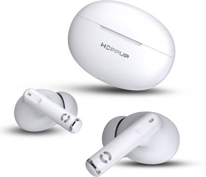 HOPPUP AirDoze S40 Earbuds with 13MM Drivers, 40H Playtime, Rage Mode,ENC & Type-C Bluetooth