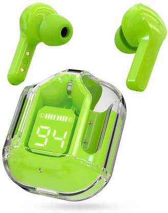 Nizix Ultrapods Max Bluetooth Earbuds | Deep Bass | Mic | Outdoor & Sport Use Headphone Stand