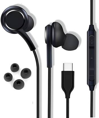 The Electron Bay Original Type-C Earphones: Pure Sound, Deep Bass Wired